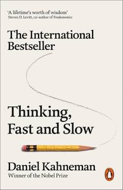 Cover of Thinking, Fast and Slow by Daniel Kahneman